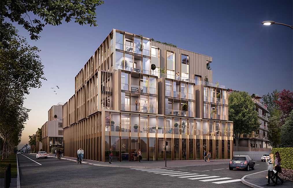 Plan 3D de menuiserie à vannes Ker Alu aluminium Lorient